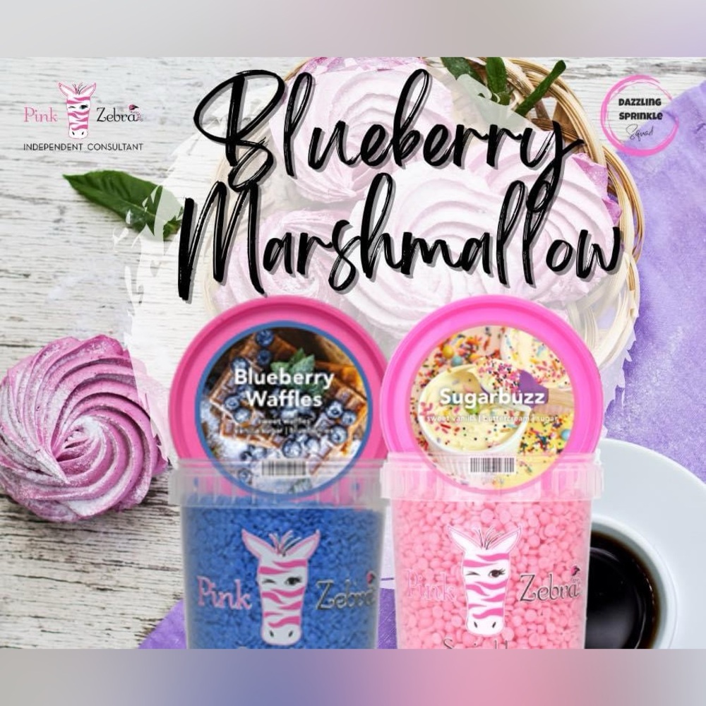 Blueberry Marshmallow Pink Zebra Blend